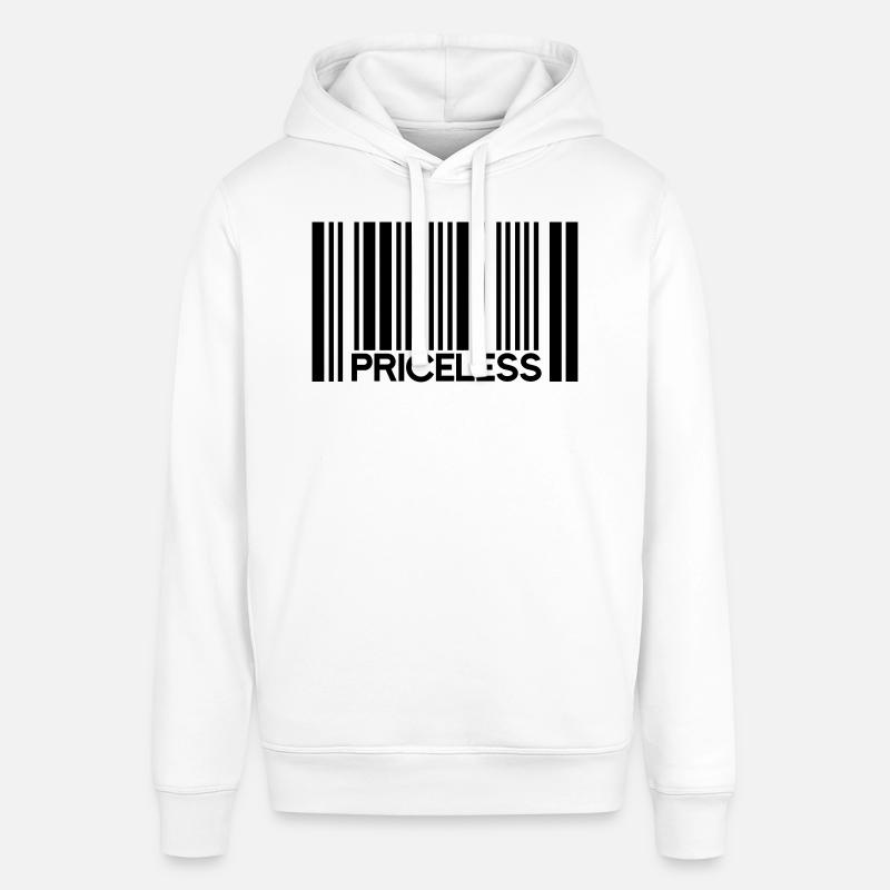 Code à barres inestimable Prix - Sweat à capuche SOUNDER Stanley/Stella Unisexe - blanc