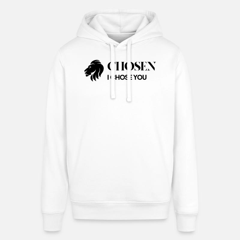 Logo noir sans arrière-plan - Sweat à capuche SOUNDER Stanley/Stella Unisexe - blanc