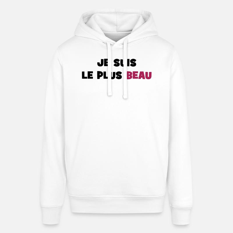 Je suis le plus beau - Sweat à capuche SOUNDER Stanley/Stella Unisexe - blanc