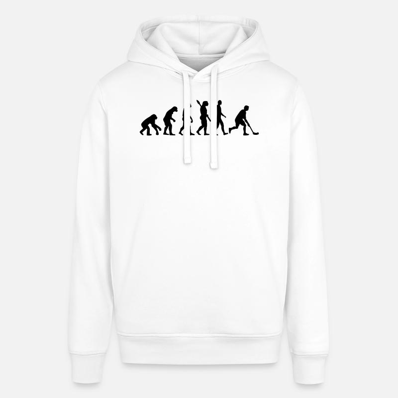 Floorball Évolution - Sweat à capuche SOUNDER Stanley/Stella Unisexe - blanc