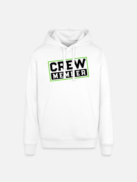 Membre d’équipage - Sweat à capuche SOUNDER Stanley/Stella Unisexe - blanc