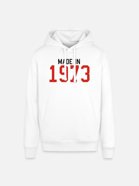 1973 - Stanley/Stella SOUNDER Unisex Hoodie - white