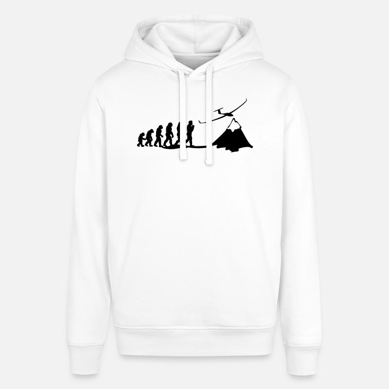 Segelflug évolution - Sweat à capuche SOUNDER Stanley/Stella Unisexe - blanc