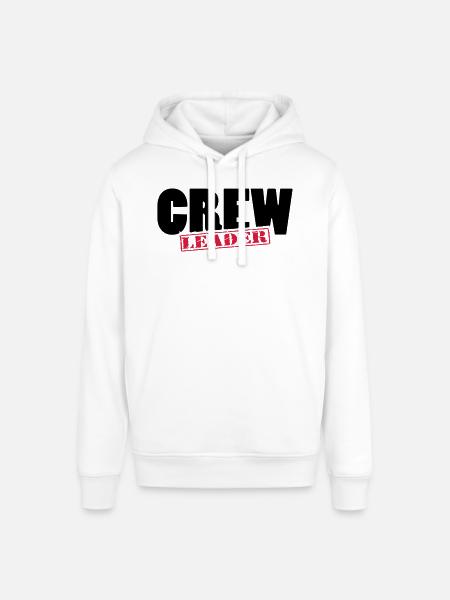 crew_leader - Stanley/Stella Unisex Hoodie SOUNDER - Weiß