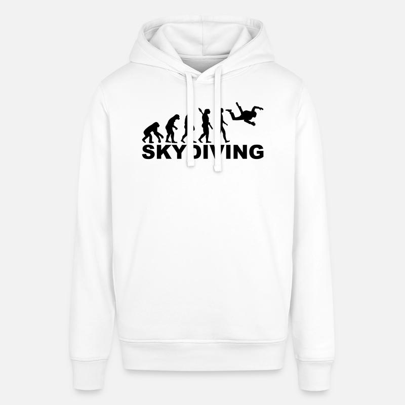 Evolution skydiving - Sweat à capuche SOUNDER Stanley/Stella Unisexe - blanc