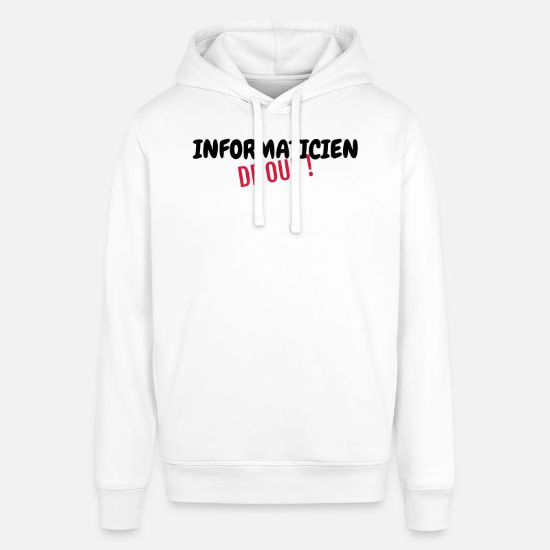 Computer / Informatiker / Aussenseiter / Ingenieur - Stanley/Stella Unisex Hoodie SOUNDER - Weiß