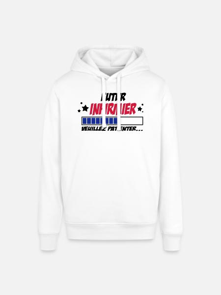 futur infirmier - Sweat à capuche SOUNDER Stanley/Stella Unisexe - blanc