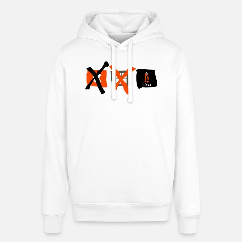 Linux le choix - Sweat à capuche SOUNDER Stanley/Stella Unisexe - blanc