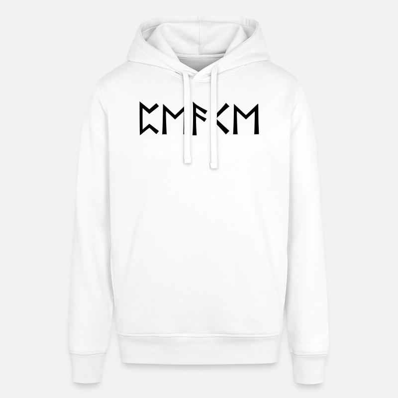 Paix - script runique - Sweat à capuche SOUNDER Stanley/Stella Unisexe - blanc