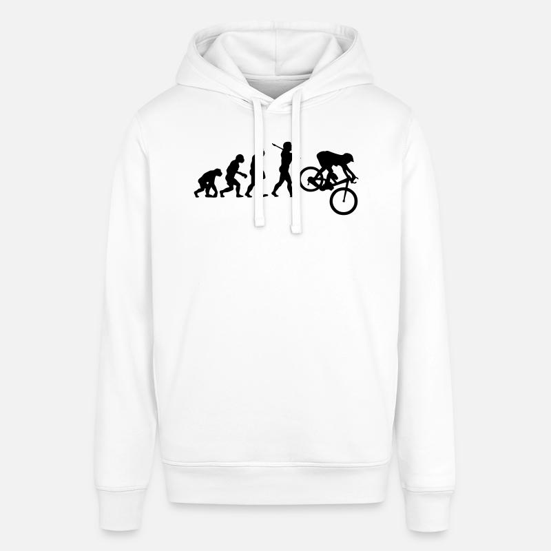 MTB Downhill Evolution - Sweat à capuche SOUNDER Stanley/Stella Unisexe - blanc
