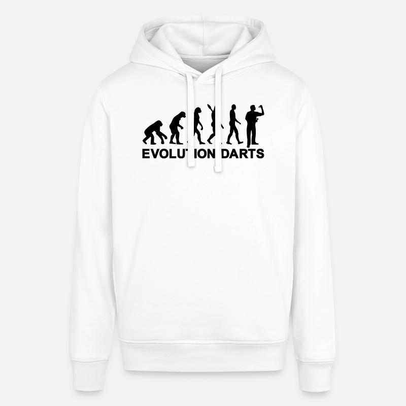 Evolution Darts - Sweat à capuche SOUNDER Stanley/Stella Unisexe - blanc