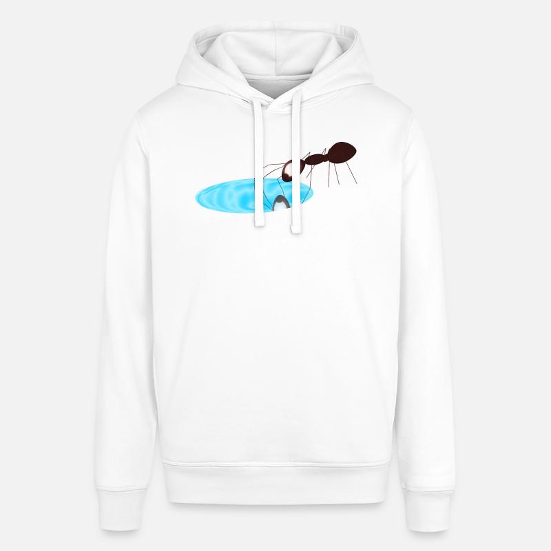 Ant - Stanley/Stella SOUNDER Unisex Hoodie - white