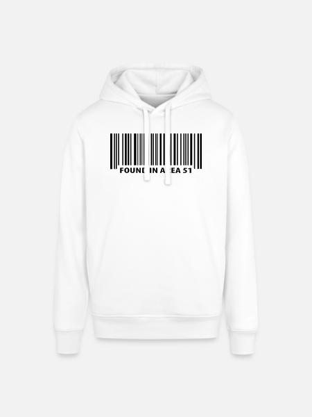 Found in Area 51 - Stanley/Stella SOUNDER Unisex Hoodie - white