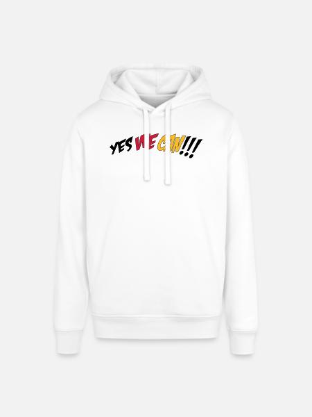 yes we can - Stanley/Stella SOUNDER Unisex Hoodie - white