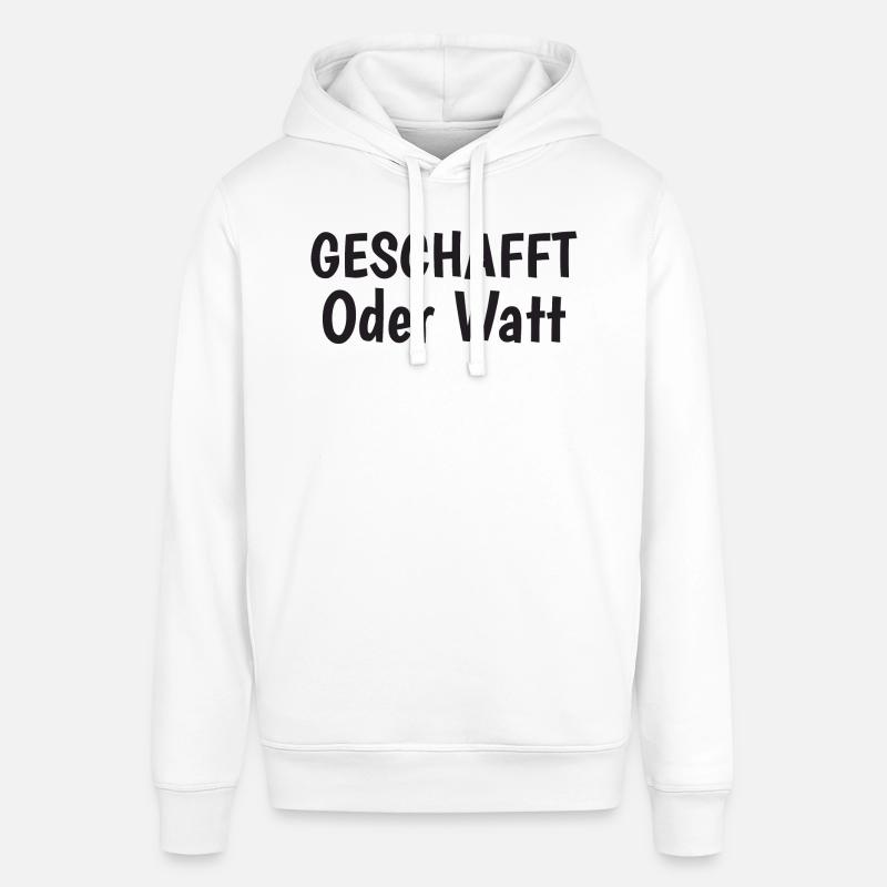 Motivation Oder Watt - Stanley/Stella Unisex Hoodie SOUNDER - Weiß