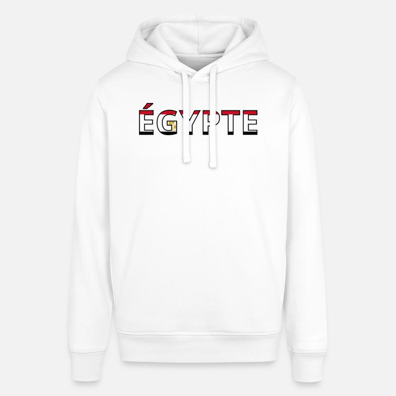 Drapeau Égypte - Sweat à capuche SOUNDER Stanley/Stella Unisexe - blanc