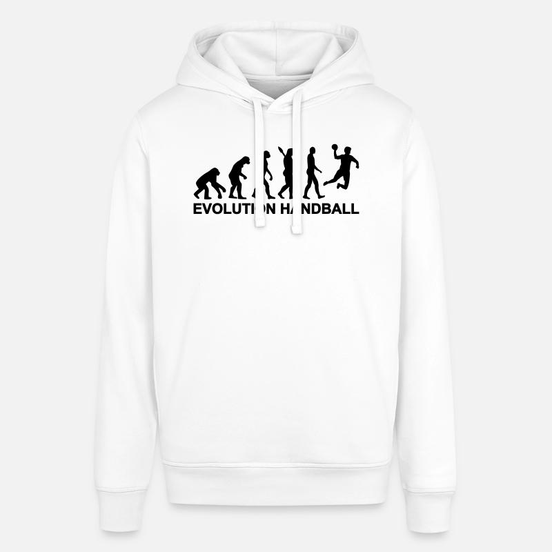Évolution Handball - Sweat à capuche SOUNDER Stanley/Stella Unisexe - blanc