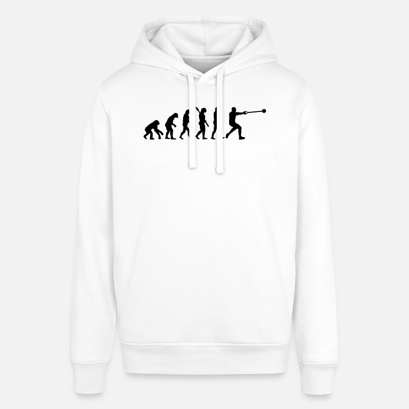 Evolution Lancer de marteau - Sweat à capuche SOUNDER Stanley/Stella Unisexe - blanc