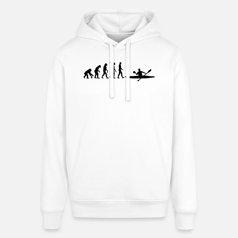 Évolution Canoë - Sweat à capuche SOUNDER Stanley/Stella Unisexe - blanc