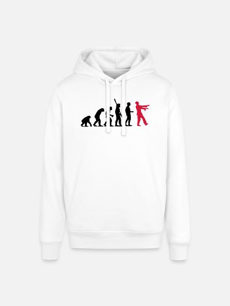 Zombie Evolution (zweifarbig) - Stanley/Stella Unisex Hoodie SOUNDER - Weiß