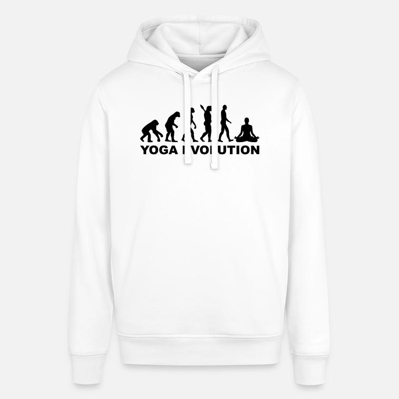 Yoga Evolution - Sweat à capuche SOUNDER Stanley/Stella Unisexe - blanc