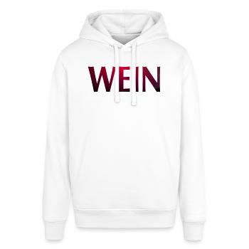 Wein - Stanley/Stella Unisex Hoodie SOUNDER - Weiß - Vorne - Alina (178cm) & Michal (187cm)