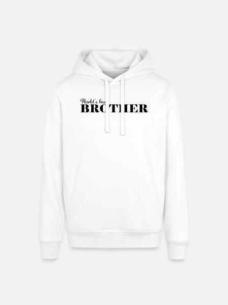 Bester Bruder der Welt - Stanley/Stella Unisex Hoodie SOUNDER - Weiß