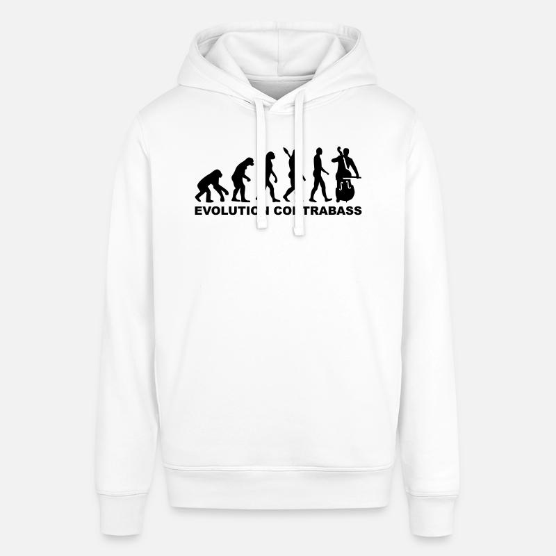 Evolution Contrabass - Sweat à capuche SOUNDER Stanley/Stella Unisexe - blanc