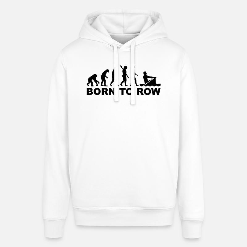 Évolution Aviron - Sweat à capuche SOUNDER Stanley/Stella Unisexe - blanc