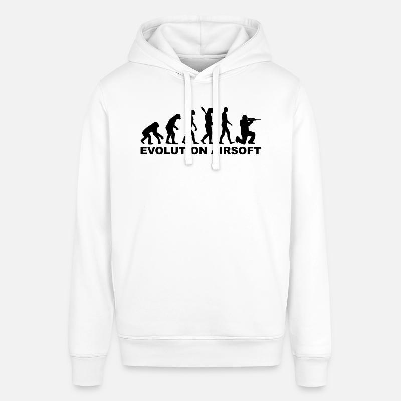 Evolution Airsoft - Sweat à capuche SOUNDER Stanley/Stella Unisexe - blanc