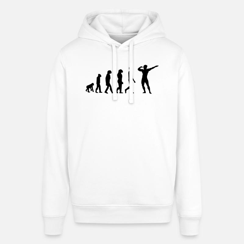 Culturisme évolution - Sweat à capuche SOUNDER Stanley/Stella Unisexe - blanc
