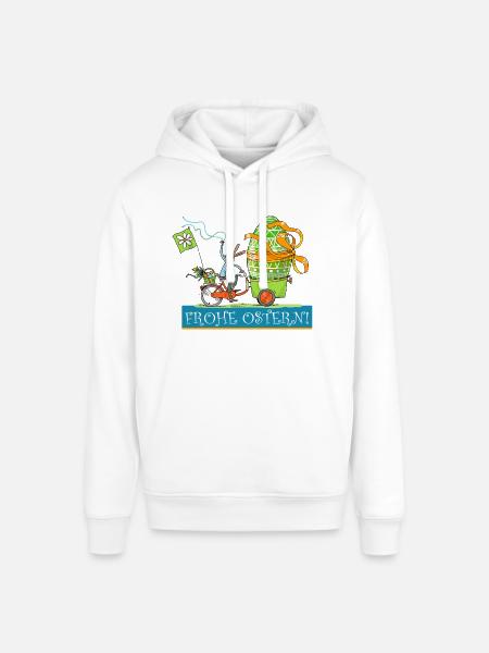 Frohe Ostern - Stanley/Stella Unisex Hoodie SOUNDER - Weiß