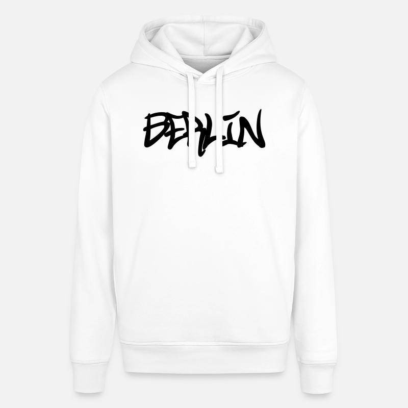 Berlin Graffiti - Stanley/Stella Unisex Hoodie SOUNDER - Weiß