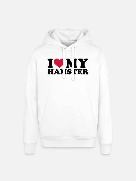 Hamster - Stanley/Stella Unisex Hoodie SOUNDER - Weiß