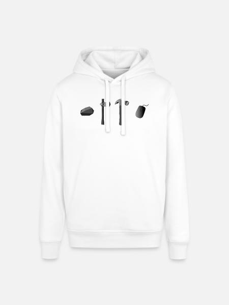 Toololution - Stanley/Stella Unisex Hoodie SOUNDER - Weiß