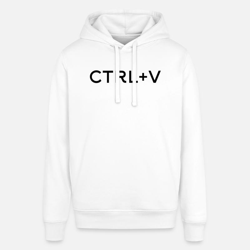 ctrl + v - Sweat à capuche SOUNDER Stanley/Stella Unisexe - blanc