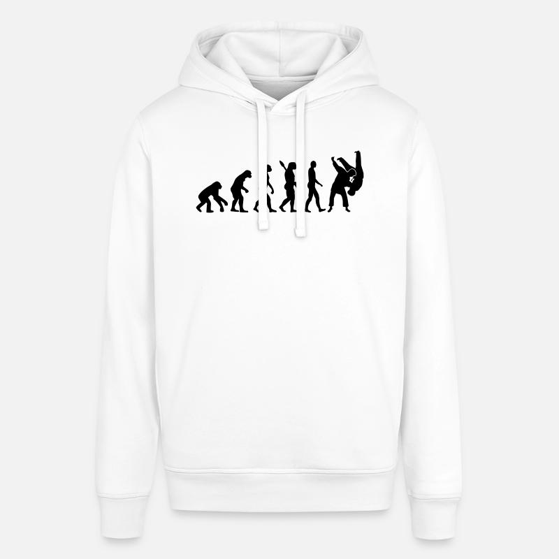 Evolution Judo - Stanley/Stella SOUNDER Unisex Hoodie - white