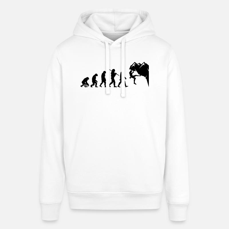 Escalade évolution - Sweat à capuche SOUNDER Stanley/Stella Unisexe - blanc