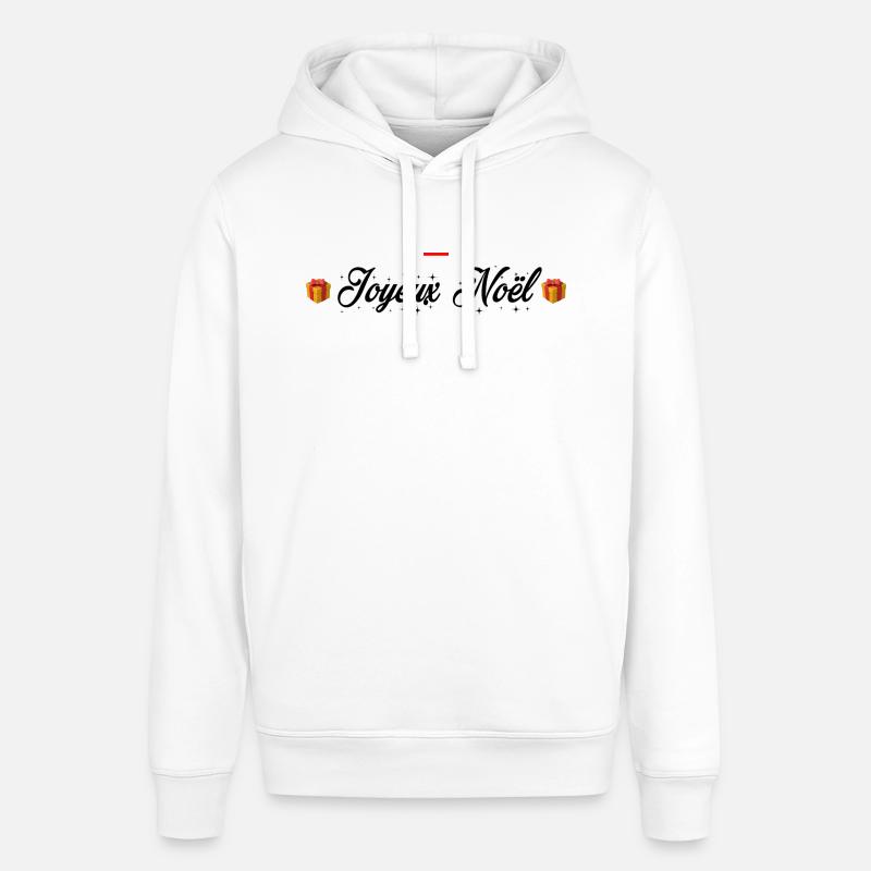 Joyeux Noël - Sweat à capuche SOUNDER Stanley/Stella Unisexe - blanc