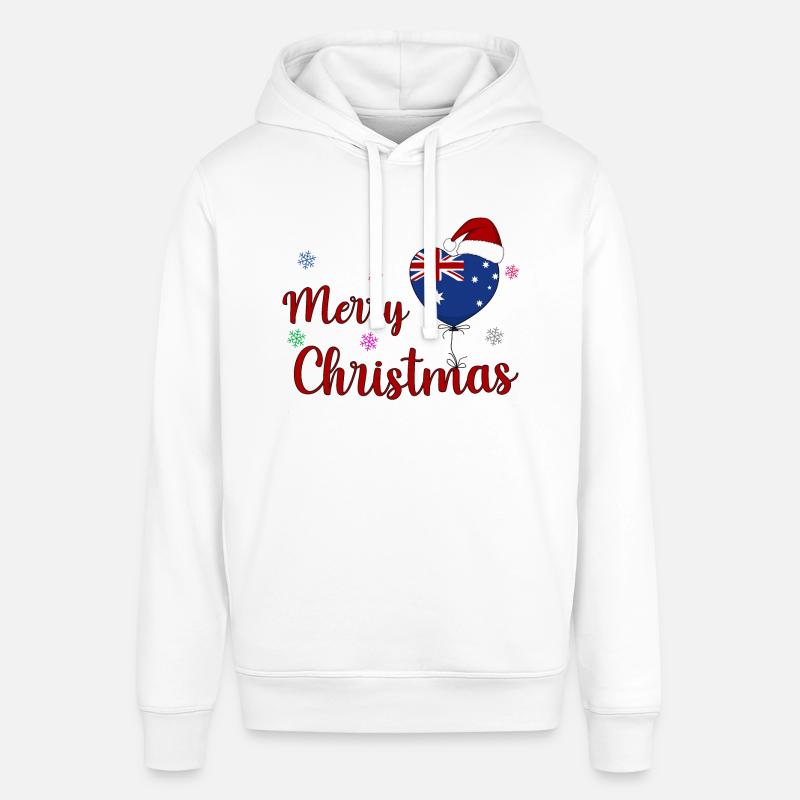 Joyeux Noël Australie - Sweat à capuche SOUNDER Stanley/Stella Unisexe - blanc