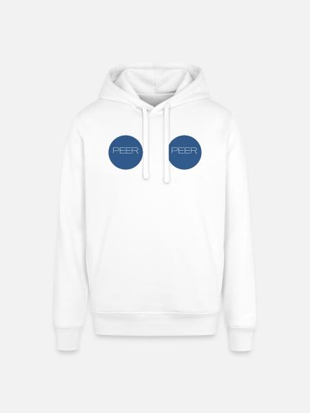 peer to peer - Stanley/Stella SOUNDER Unisex Hoodie - white