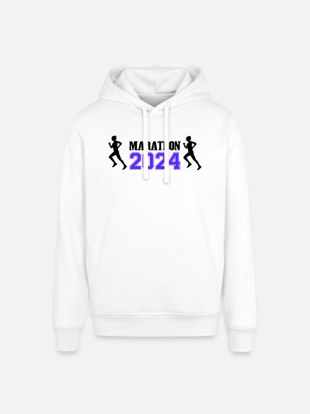 Marathon 2024 woman - Stanley/Stella SOUNDER Unisex Hoodie - white