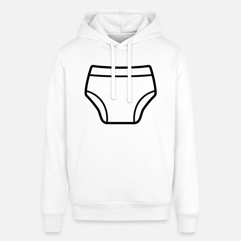 Couche - Sweat à capuche SOUNDER Stanley/Stella Unisexe - blanc