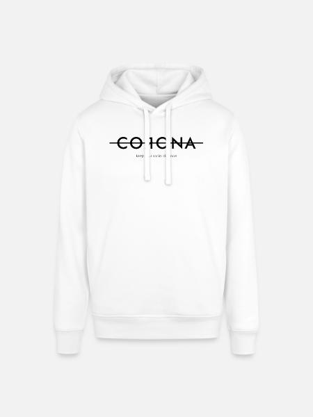 CORONA - Stanley/Stella SOUNDER Unisex Hoodie - white