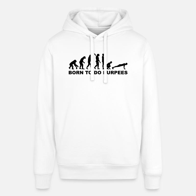 Evolution Burpees - Sweat à capuche SOUNDER Stanley/Stella Unisexe - blanc