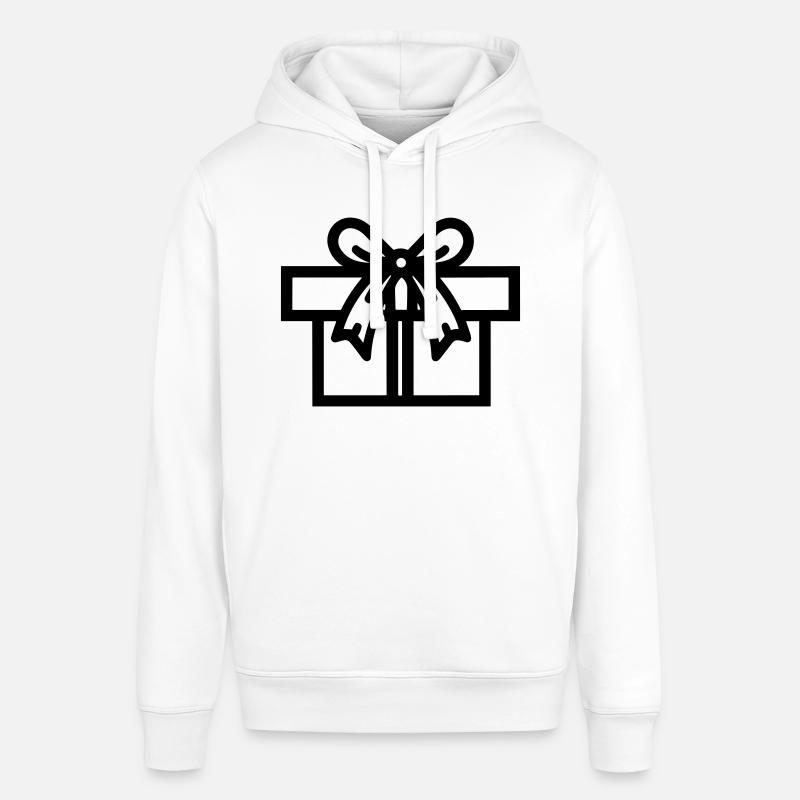 Petite boite cadeau - Sweat à capuche SOUNDER Stanley/Stella Unisexe - blanc