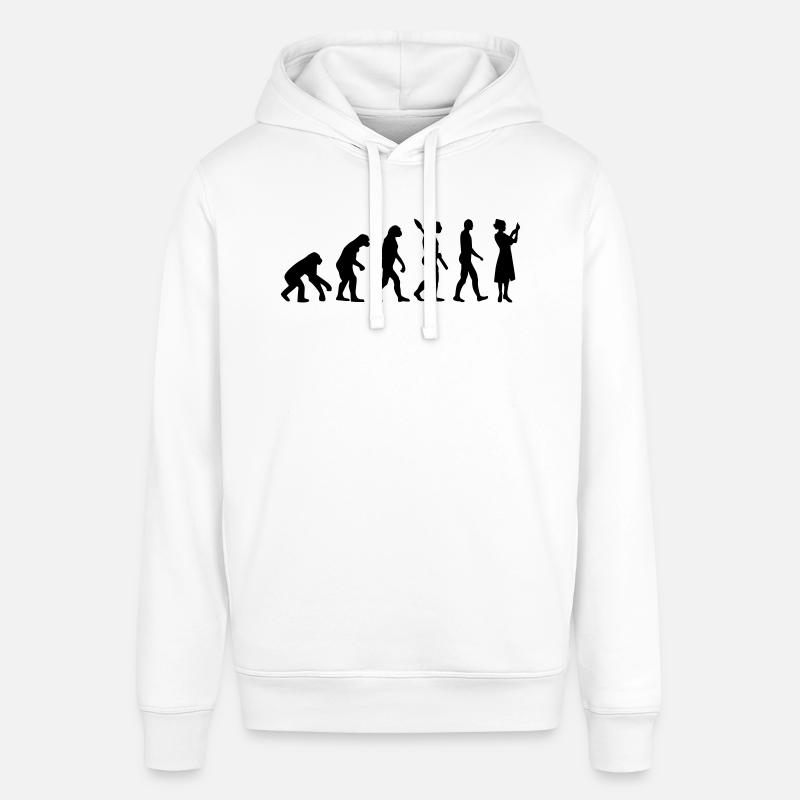 Évolution Infirmière - Sweat à capuche SOUNDER Stanley/Stella Unisexe - blanc