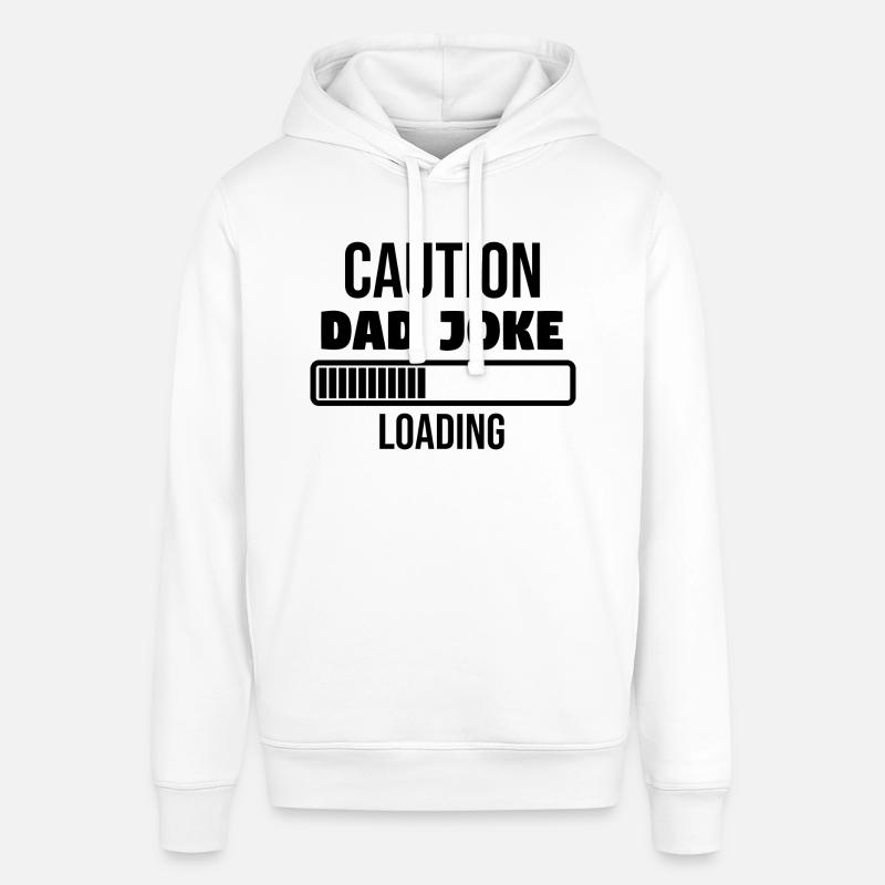 dad joke caution - Sweat à capuche SOUNDER Stanley/Stella Unisexe - blanc