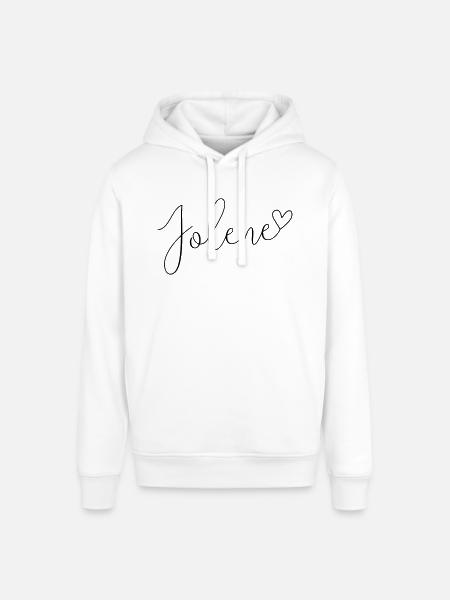 Jolene Name First Name Girl - Stanley/Stella SOUNDER Unisex Hoodie - white