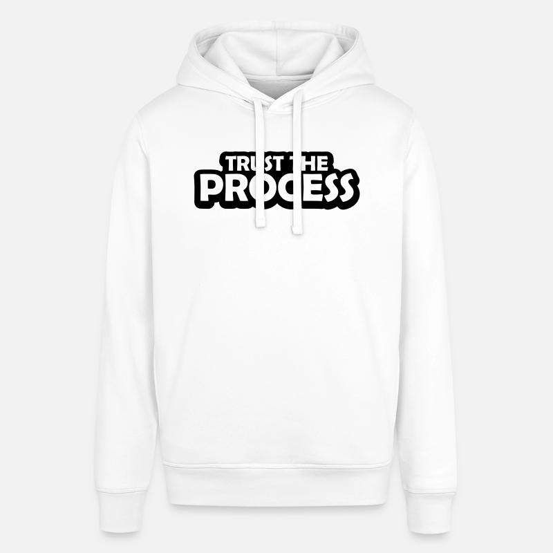 faire confiance au processus Devis - Sweat à capuche SOUNDER Stanley/Stella Unisexe - blanc